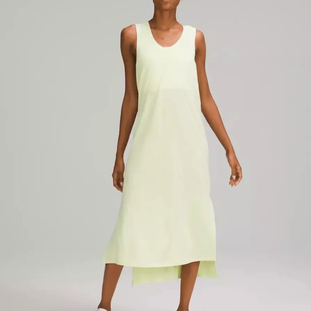Lululemon All Yours Tank Maxi Dress size 8 Color Green